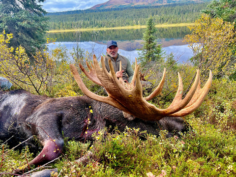 Lake Iliamna Trophy Alaskan Moose Hunt 