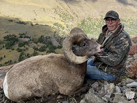 Wyoming Rocky Bighorn in the Washakie Wilderness